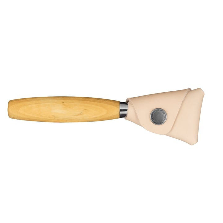 Mora Handicraft 164 Spoon Knife Stainless Left-Handed Yellow Mora