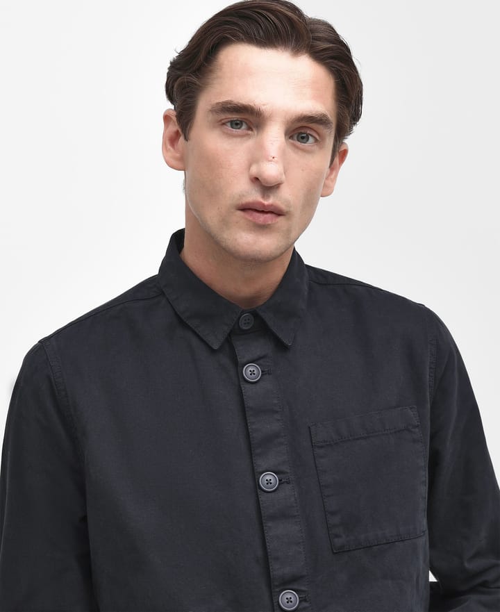 Barbour Men's Barbour Washed Oversh Navy Barbour Barbour Men's Barbour Washed Oversh Navy Barbour