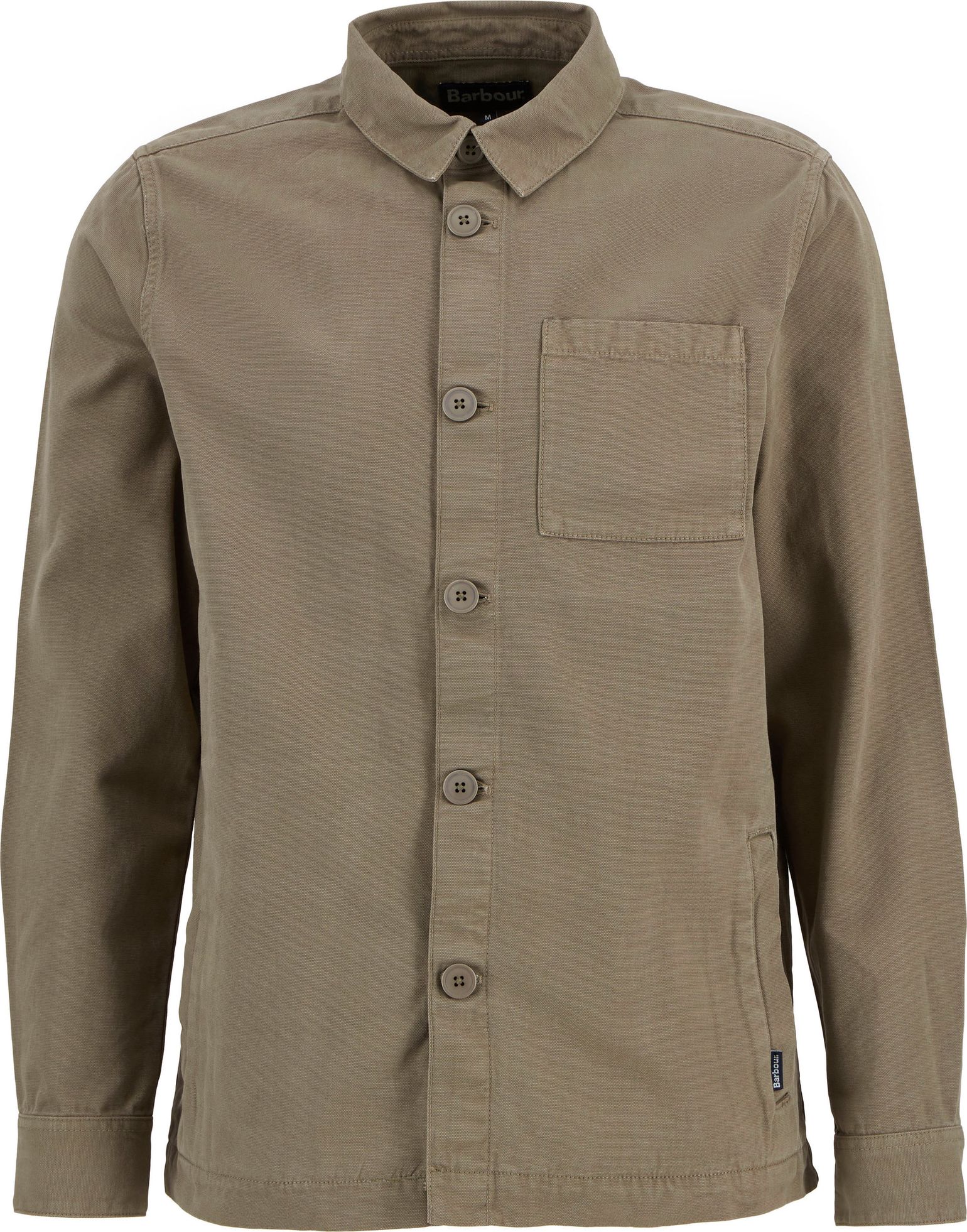 Barbour Men's Barbour Washed Oversh Smokey Olive