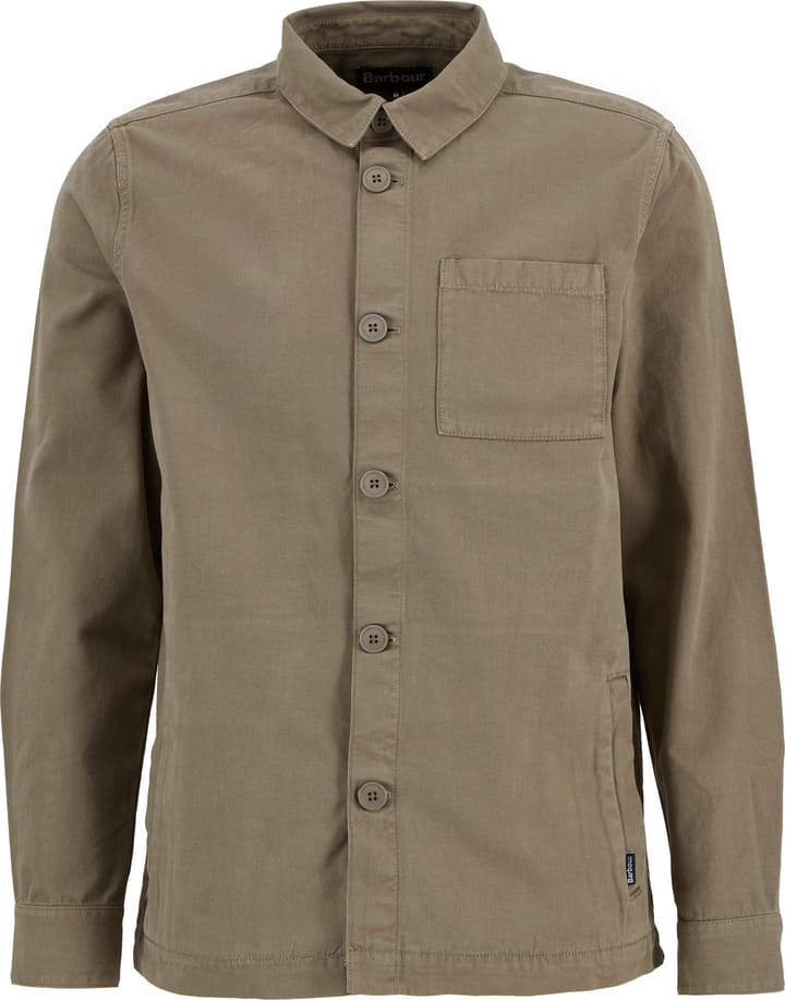 Barbour Men's Barbour Washed Oversh Smokey Olive Barbour