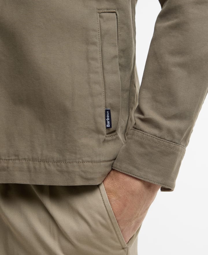 Barbour Men's Barbour Washed Oversh Smokey Olive Barbour