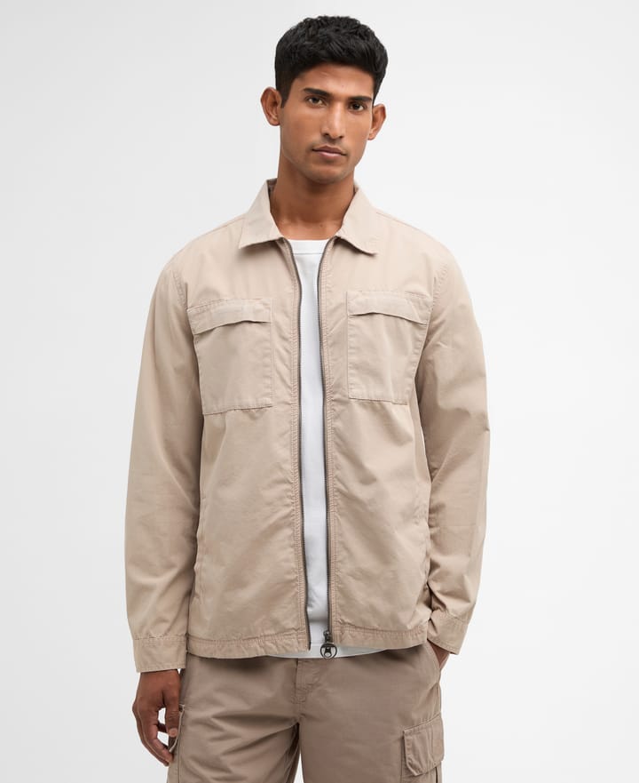 Barbour Men's Glendale Overshirt Concrete Barbour