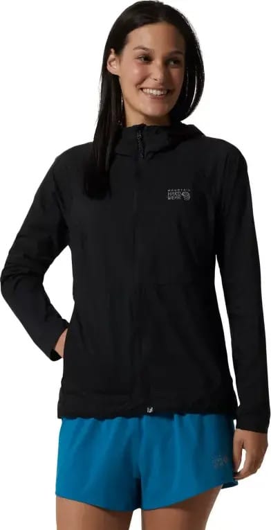 Women's Kor Airshell Hoody Black Mountain Hardwear