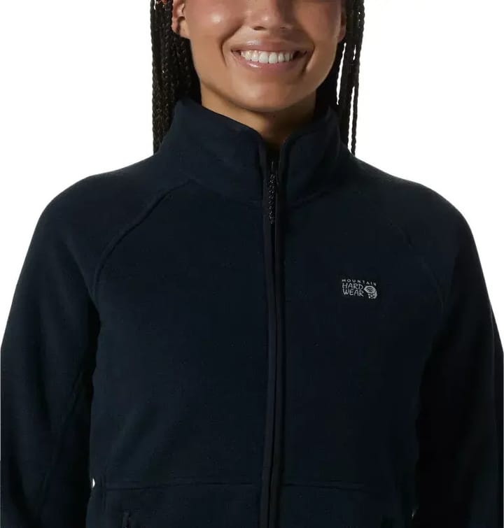 Mountain Hardwear Women's Polartec Double Brushed Full Zip Jacket Black Mountain Hardwear