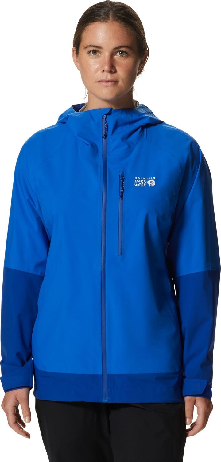 Mountain Hardwear Women's Stretch Ozonic Jacket Bright Island Blue Mountain Hardwear