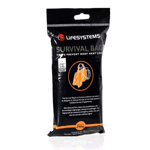 Lifesystems Overlevelsespose Survival Bag Red Lifesystems