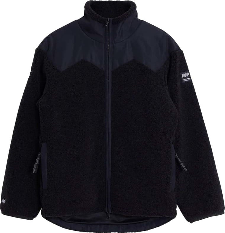 Unisex Hybrid Pile Fleece BLACK