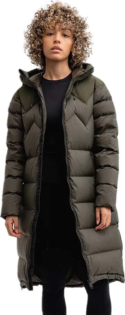 Mountain Works Women's Cocoon Down Coat Military Mountain Works