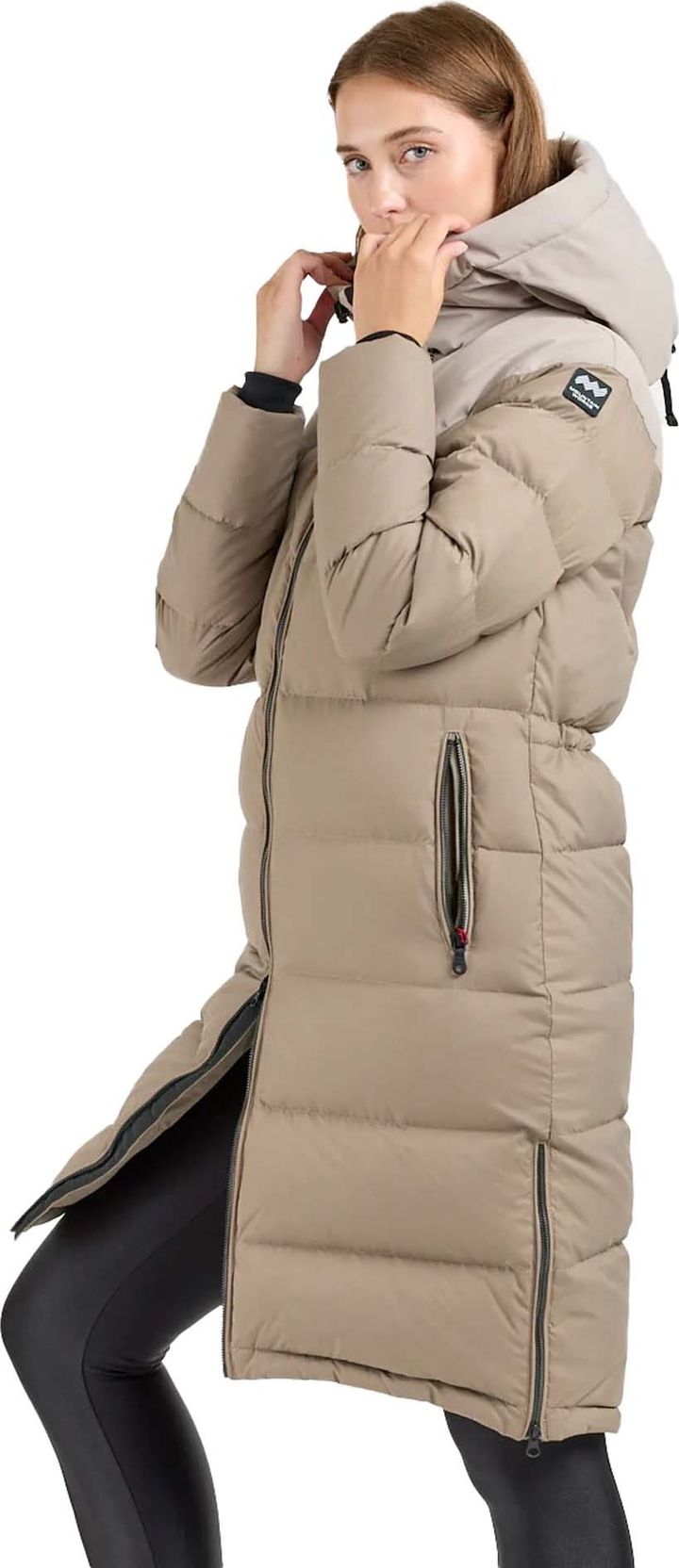 Women's Cocoon Down Coat Moondust Mountain Works