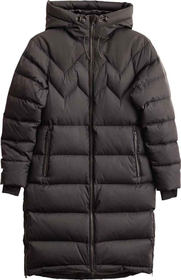 Mountain Works Women's Cocoon Down Coat Shiny Black Mountain Works