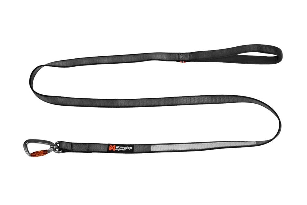 Non-stop Dogwear Move Leash 15mm/1.5m Black