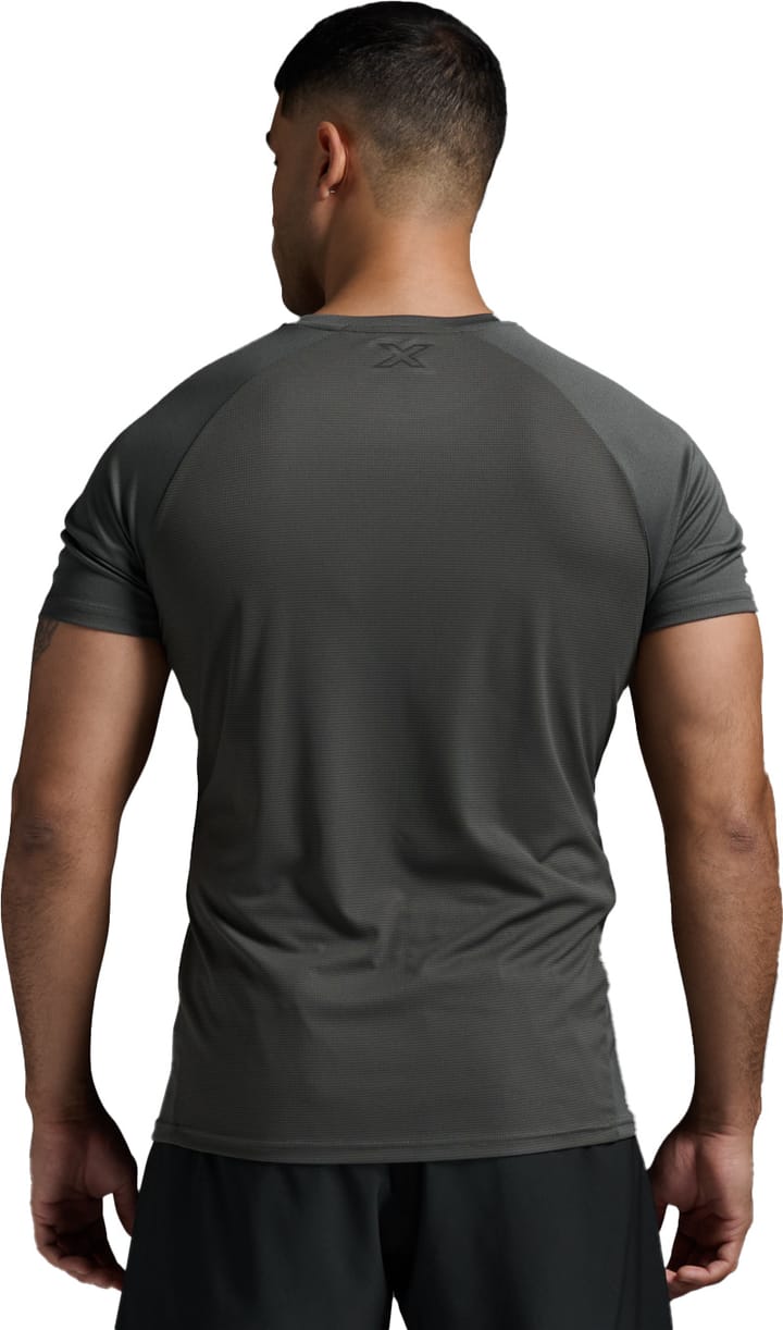 2XU Men's Aero Tee Jupiter/Black Reflective 2XU 2XU Men's Aero Tee Jupiter/Black Reflective 2XU