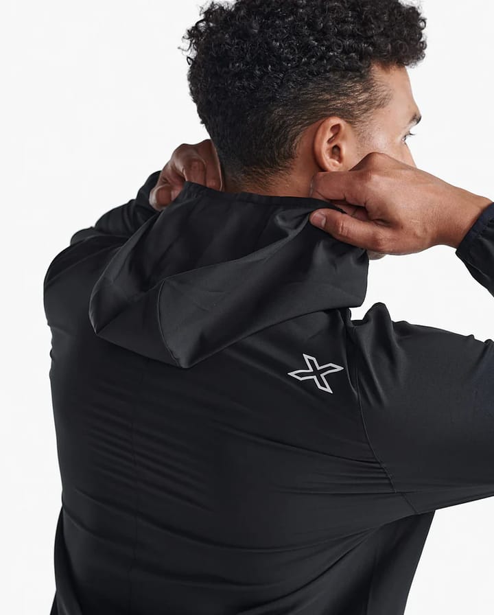 2XU Men'S Aero Jacket Black/silver Reflective 2XU