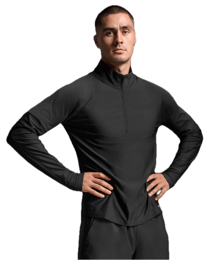 2XU Aero 1/2 Zip Black/silver Reflective 2XU