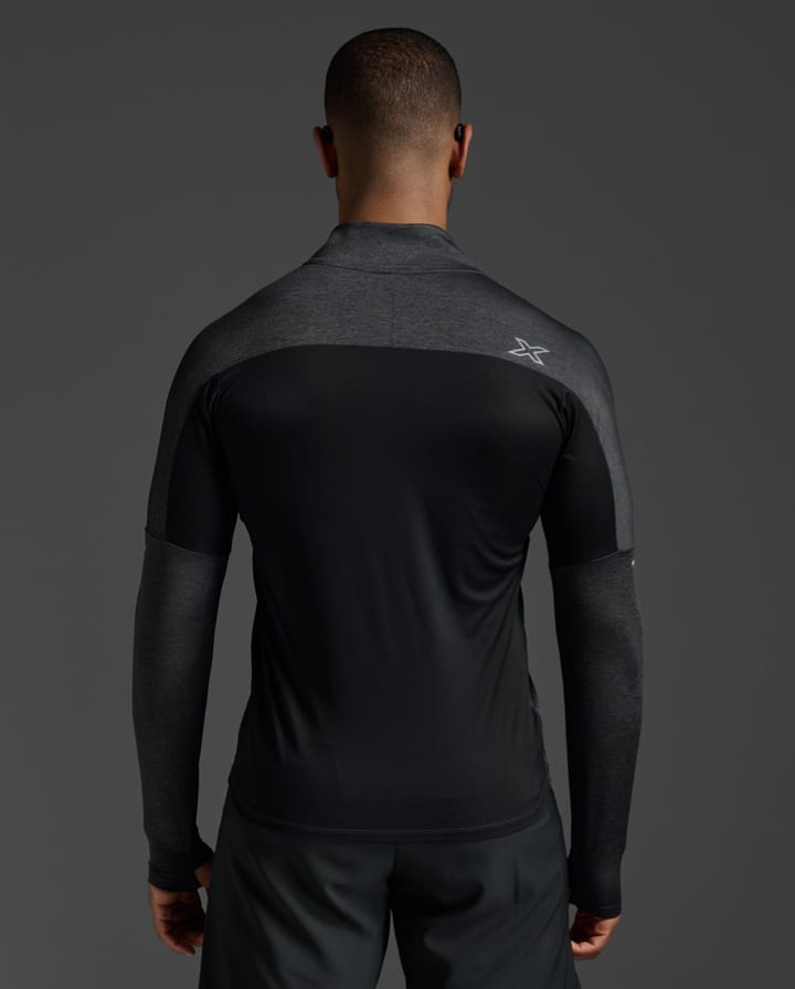 2XU Aero 1/2 Zip Black/silver Reflective 2XU