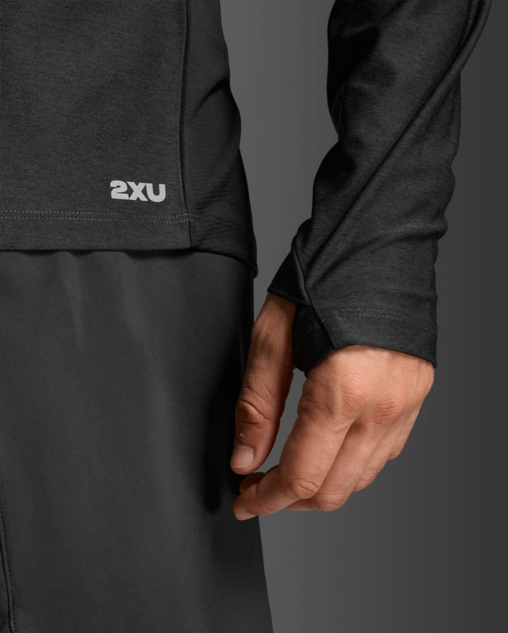 2XU Aero 1/2 Zip Black/silver Reflective 2XU