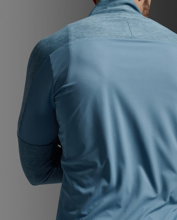 2XU Aero 1/2 Zip Blue Shade/black Reflective 2XU