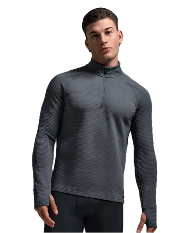 2XU Ignition Hyper-Haptic 1/4 Zip Turbulence/black Reflective 2XU