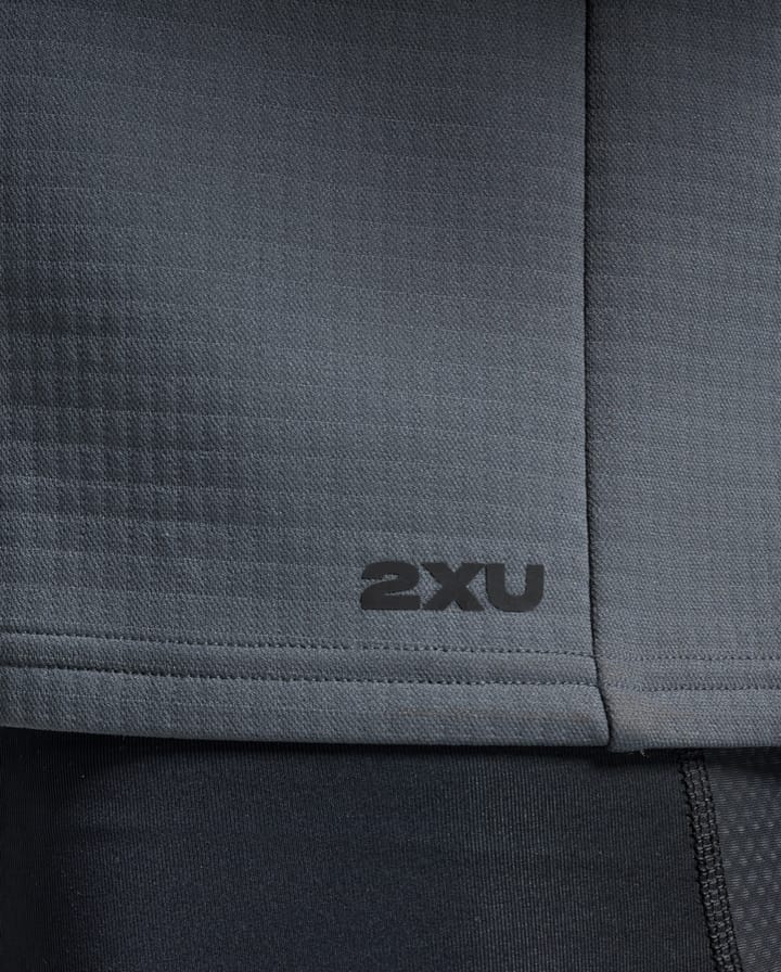2XU Ignition Hyper-Haptic 1/4 Zip Turbulence/black Reflective 2XU