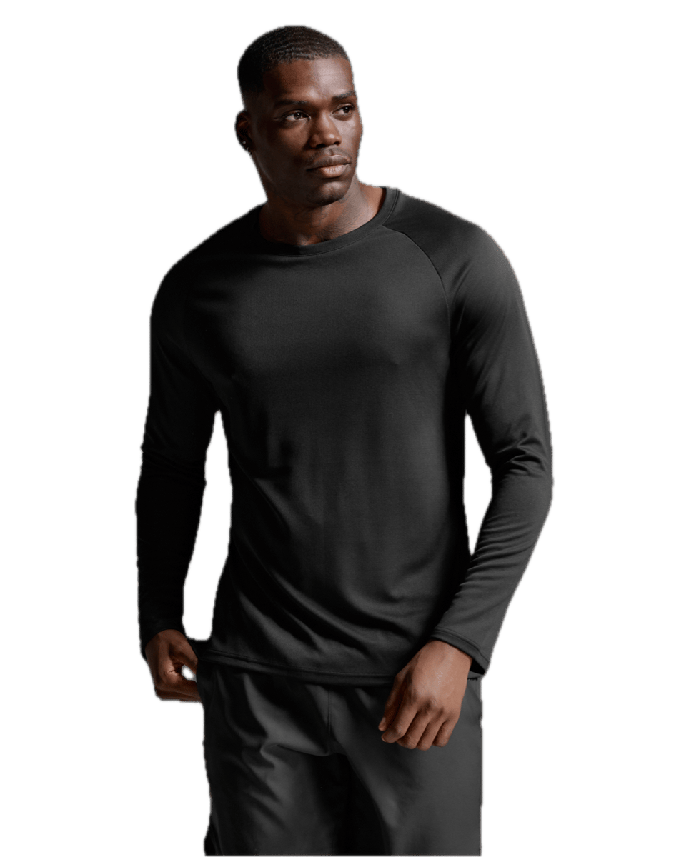 2XU Men'S Aero Mesh Long Sleeve Black/silver Reflective
