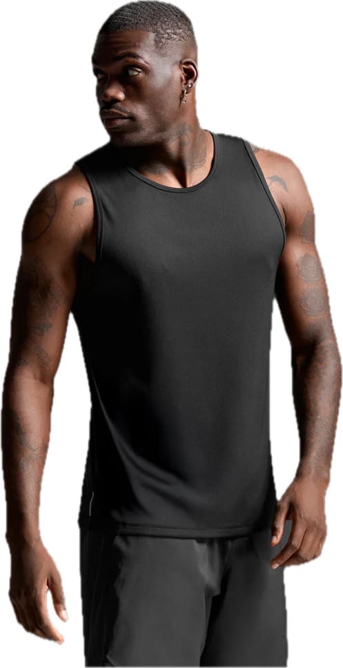2XU Men'S Aero Mesh Tank Black/silver Reflective 2XU
