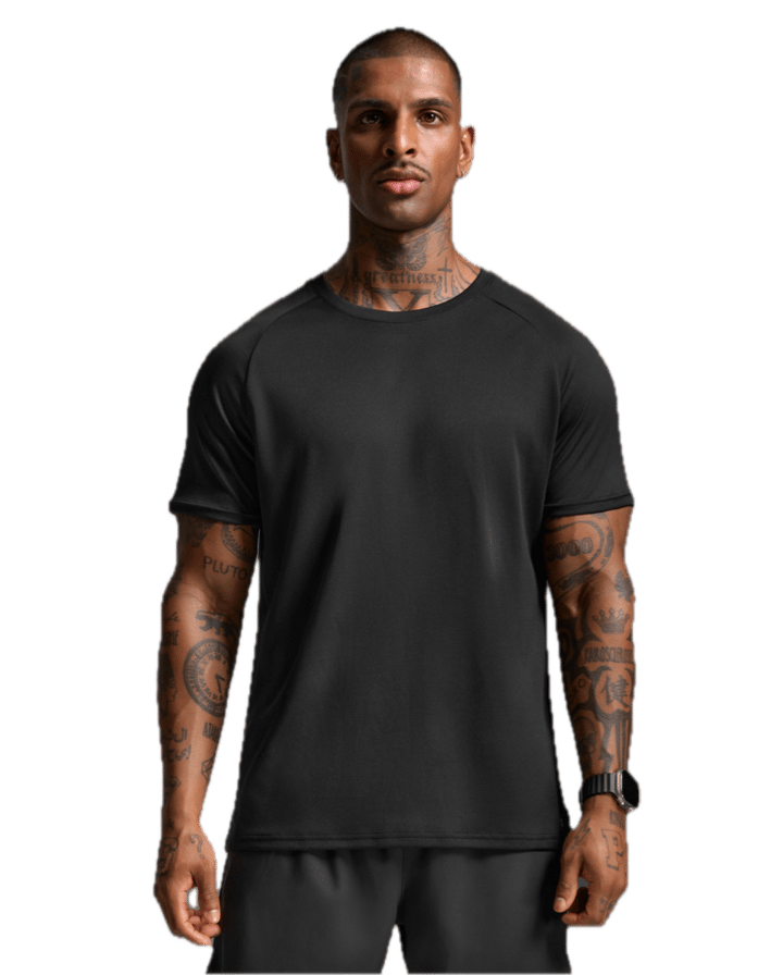 2XU Men'S Aero Mesh Tee Black/silver Reflective 2XU