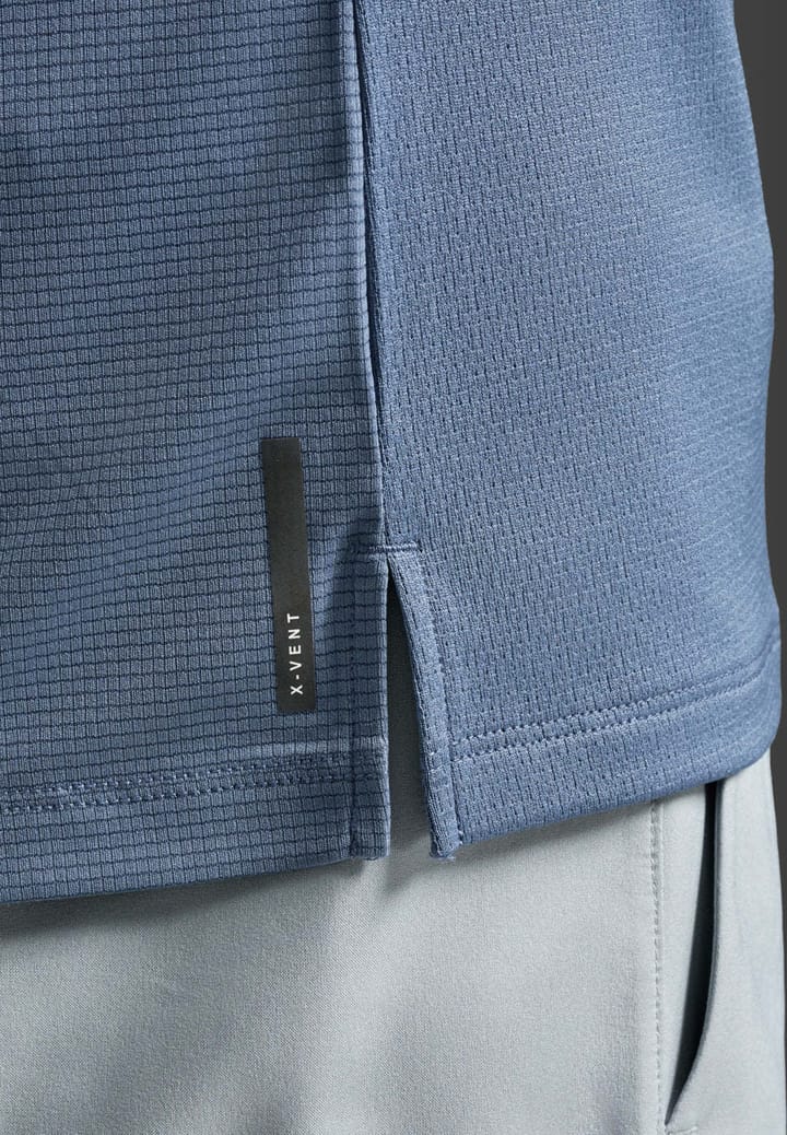 2XU Men'S Aero Mesh Tee Indigo/black Reflective 2XU