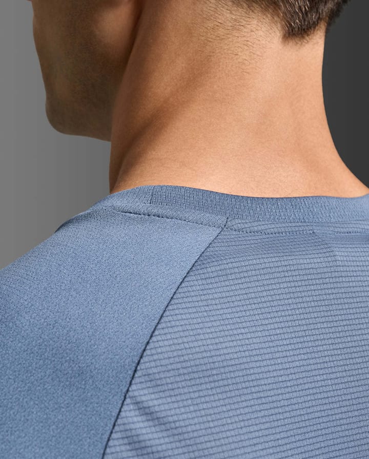 2XU Men'S Aero Mesh Tee Indigo/black Reflective 2XU