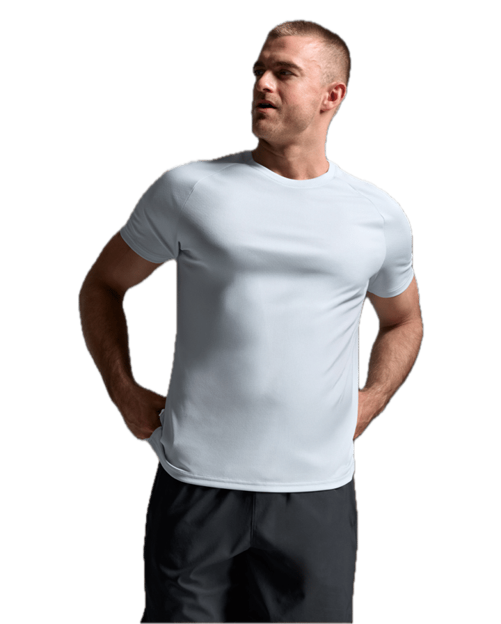 2XU Men'S Aero Mesh Tee Moonstone/black Reflective 2XU