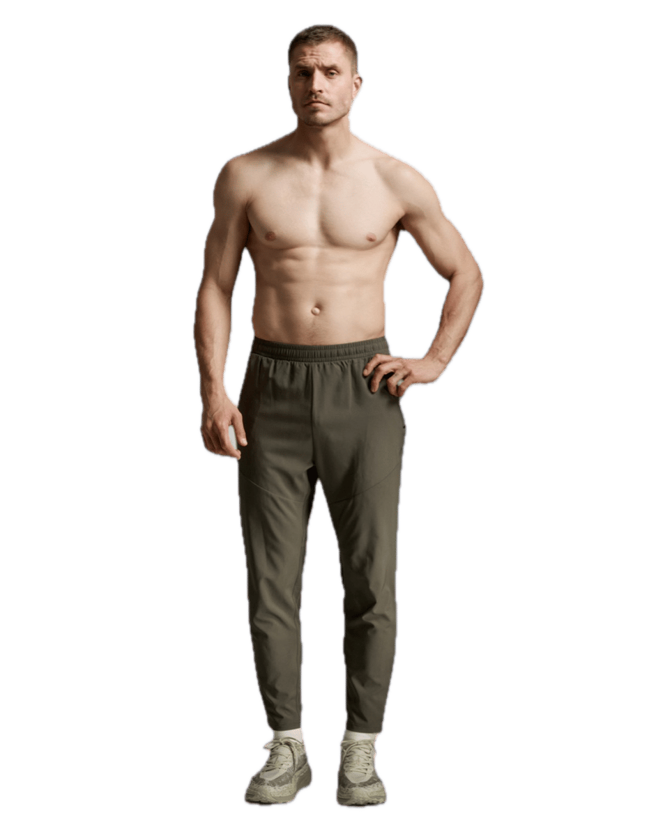 2XU Men'S Aero Woven Jogger Flint/black Reflective