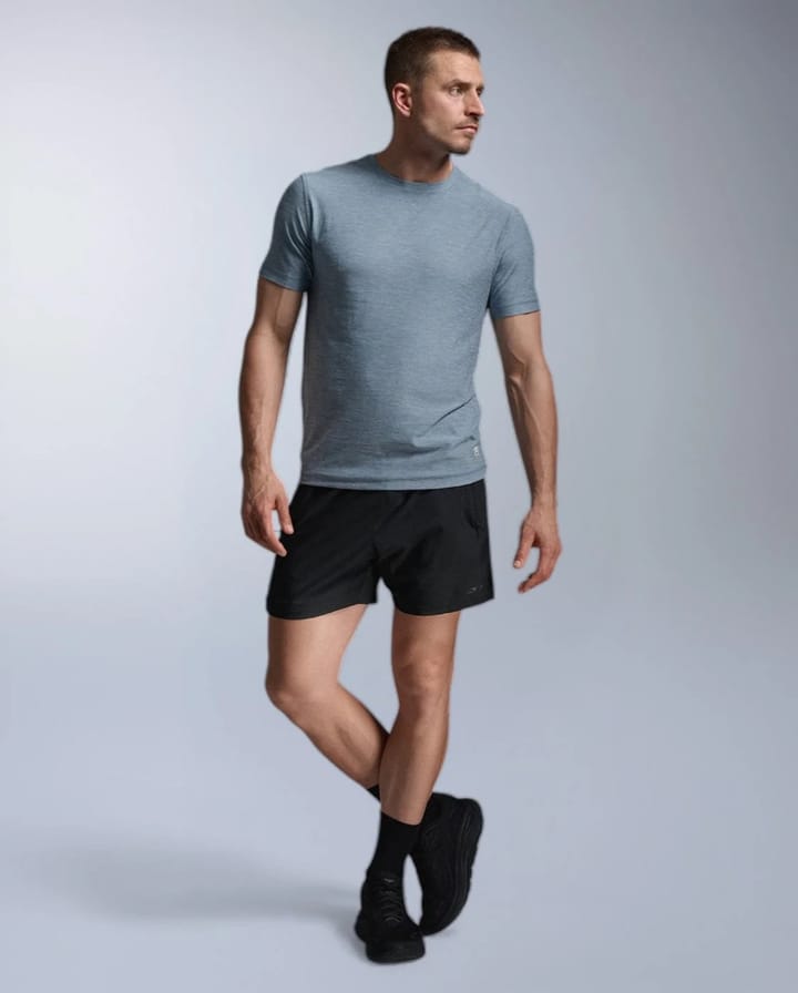 2XU Men'S Signature Soft Jersey Tee Blue Shade/blue Shade 2XU