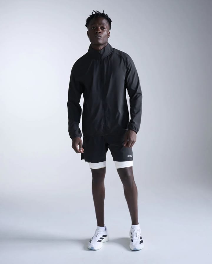 2XU Men'S Aero Jacket Black/silver Reflective 2XU