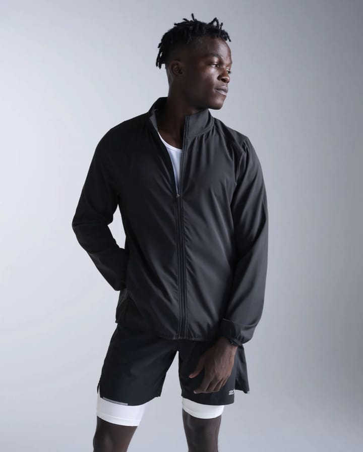 2XU Men'S Aero Jacket Black/silver Reflective 2XU