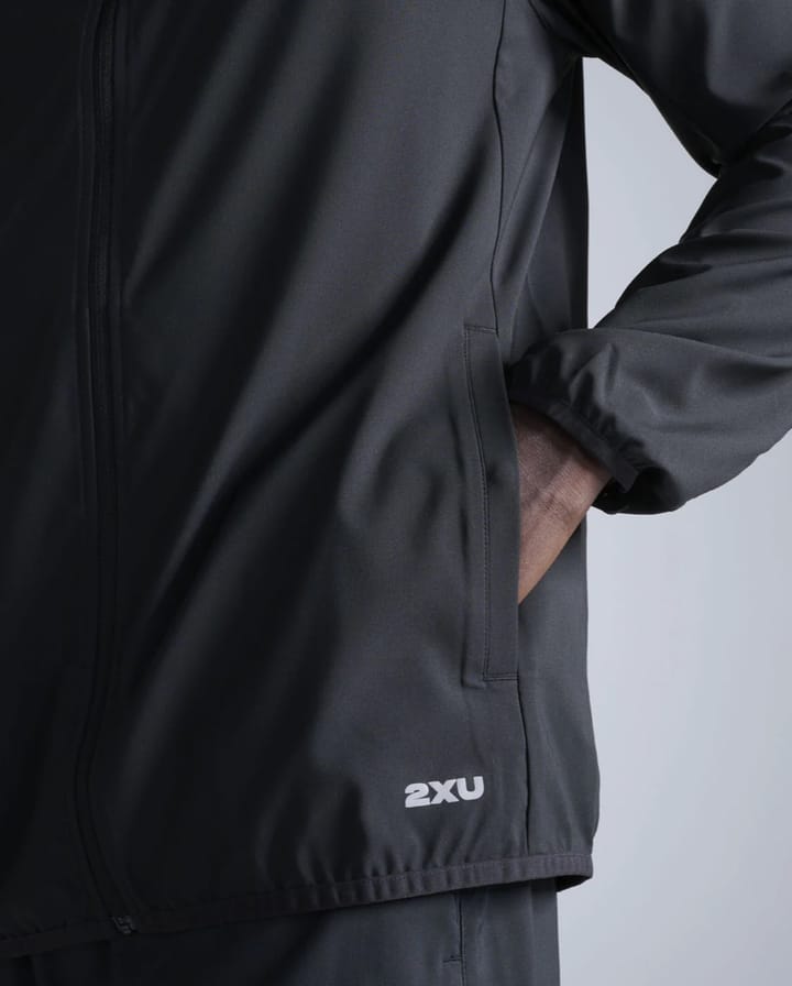 2XU Men'S Aero Jacket Black/silver Reflective 2XU