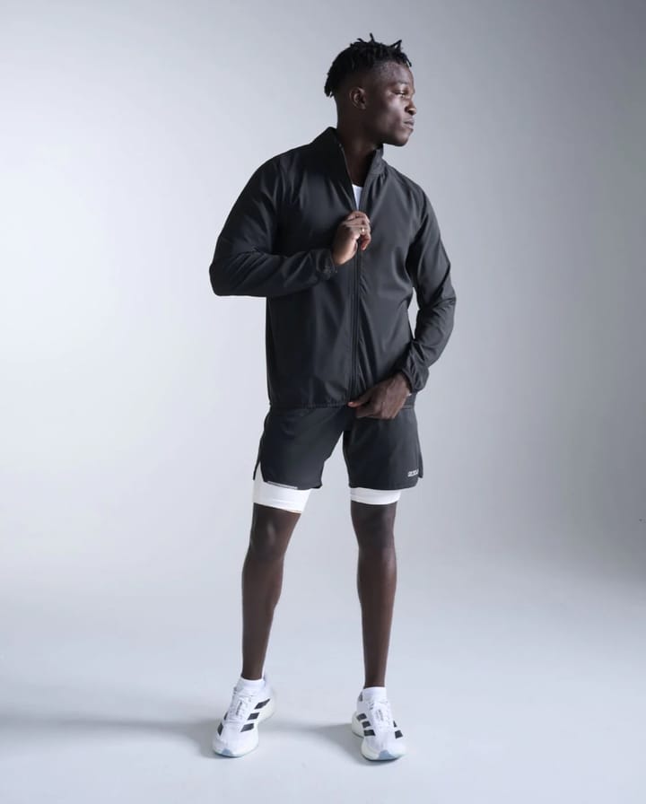 2XU Men'S Aero Jacket Black/silver Reflective 2XU