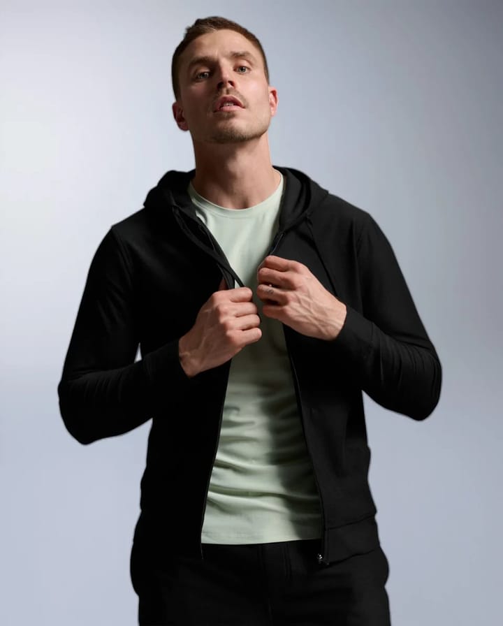 2XU Men'S Signature Zip Through Hoodie Black/black 2XU