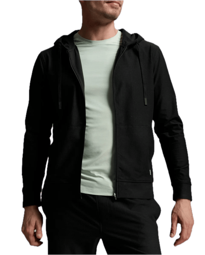 2XU Men'S Signature Zip Through Hoodie Black/black 2XU