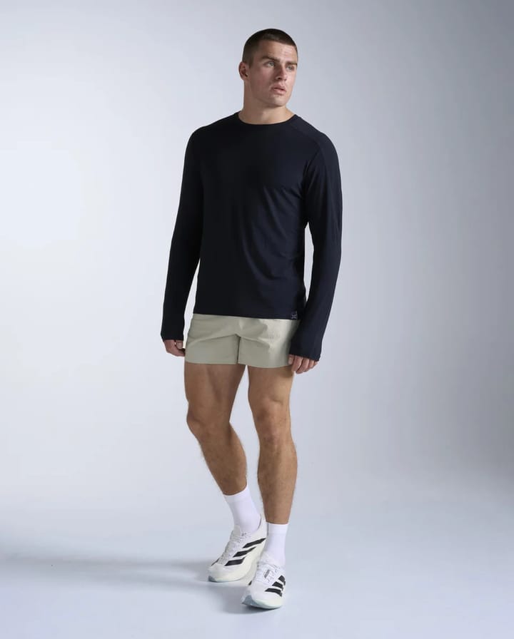 2XU Men'S Ignition Wool Long Sleeve Black/black 2XU