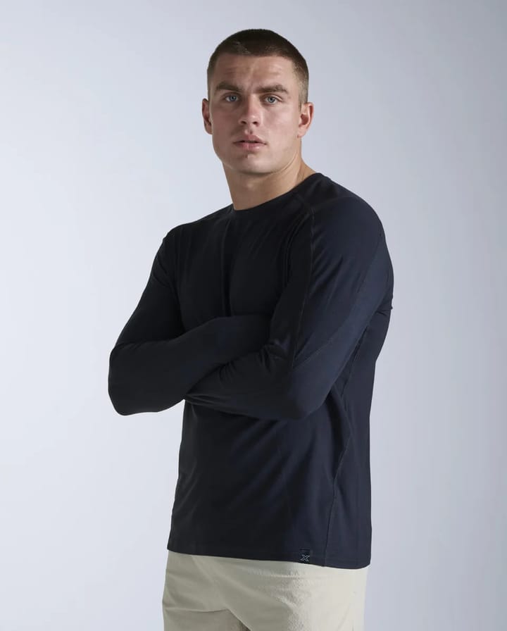2XU Men'S Ignition Wool Long Sleeve Black/black 2XU