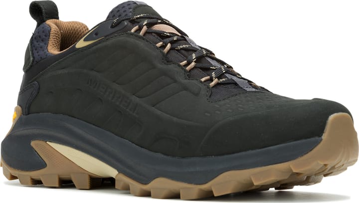 Merrell Men's Moab Speed 2 Leather Waterproof Black Merrell