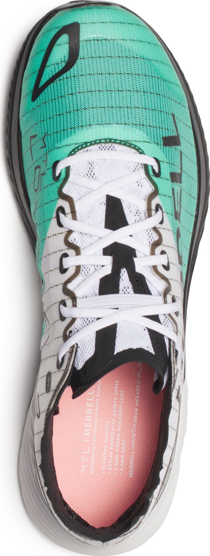 Merrell Men's MTL Long Sky 2 Matryx White/Turquoise Merrell