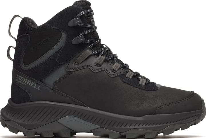 Merrell Women's Speed Strike 2 Leather Thermo Mid Waterproof Black Merrell Merrell Women's Speed Strike 2 Leather Thermo Mid Waterproof Black Merrell