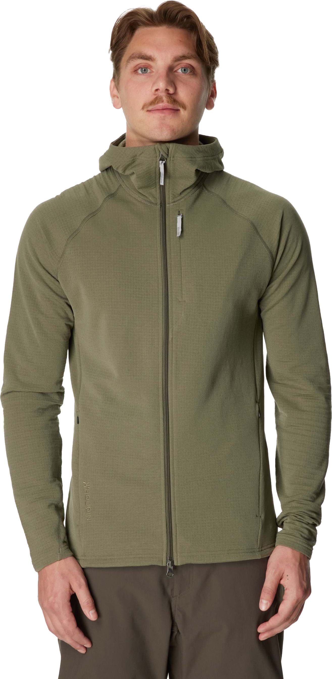 Houdini Men's Aero Houdi Sage Green