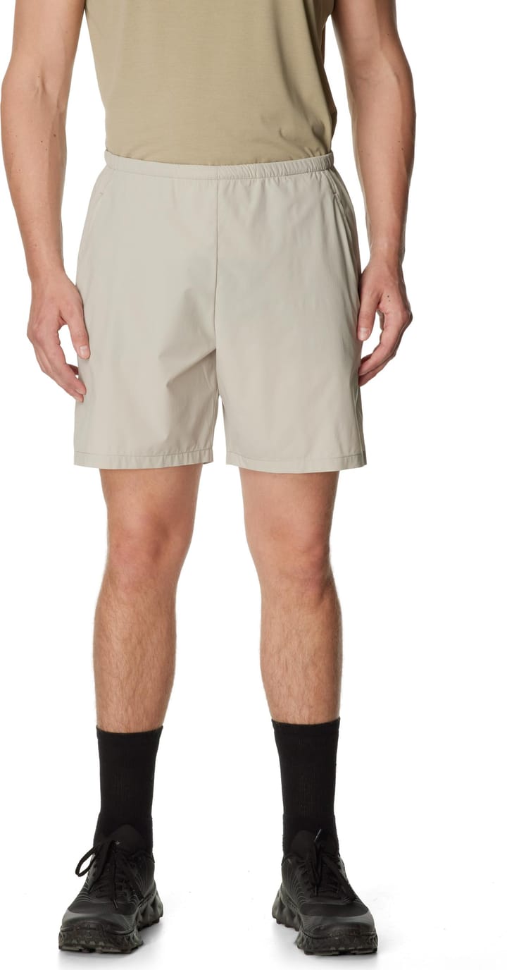Houdini Men's Pace Light Shorts Greenish Gray Houdini