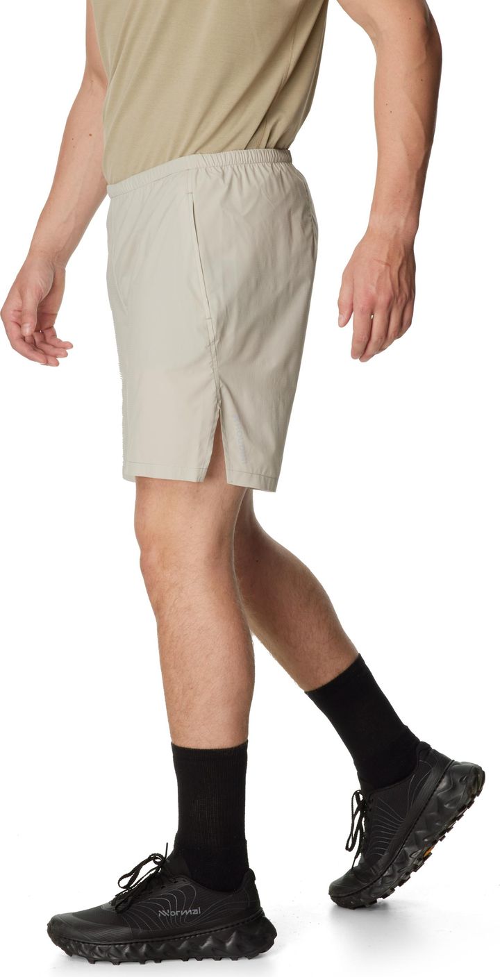 Houdini Men's Pace Light Shorts Greenish Gray Houdini