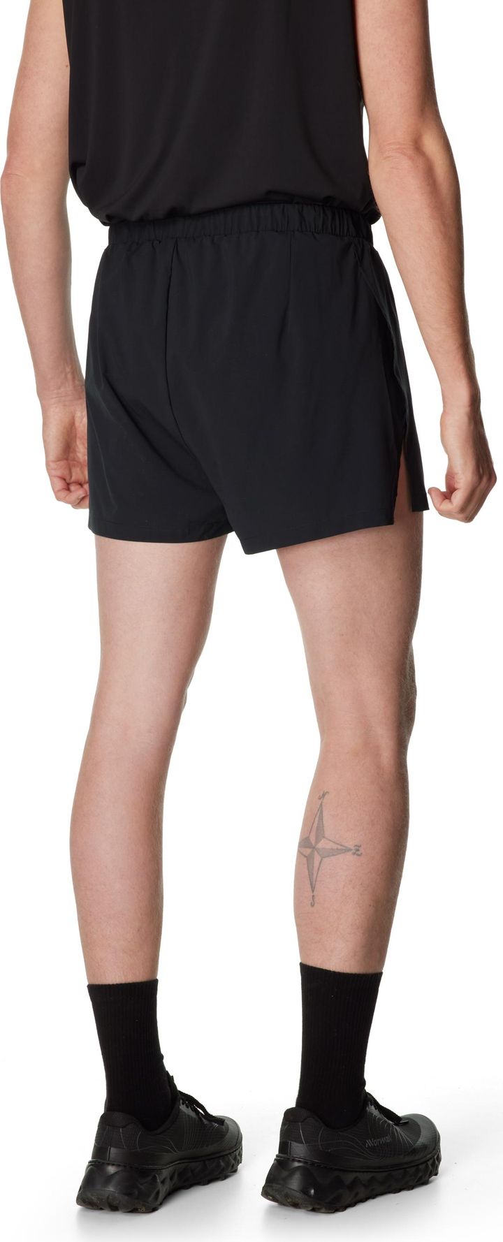 Houdini Men's Pace Split Shorts True Black Houdini