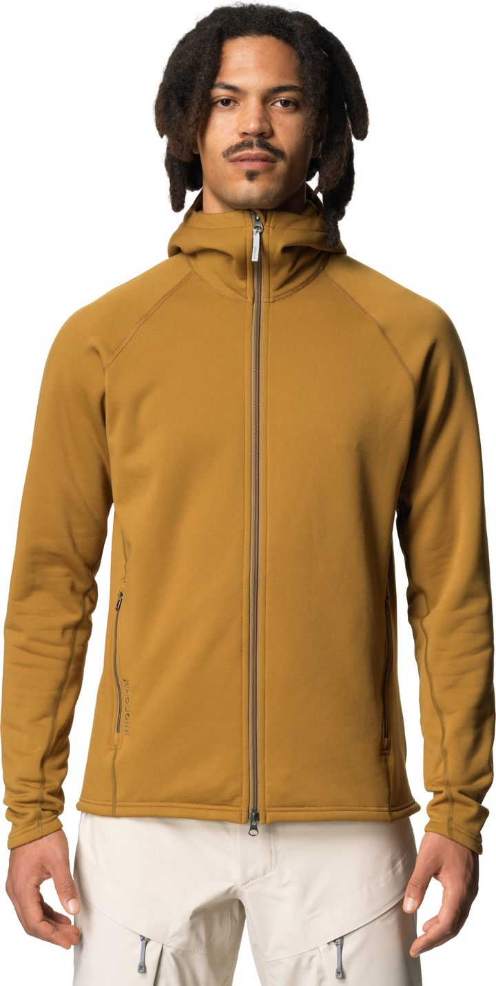Houdini Men's Power Up Houdi Greenish Gold Houdini Houdini Men's Power Up Houdi Greenish Gold Houdini