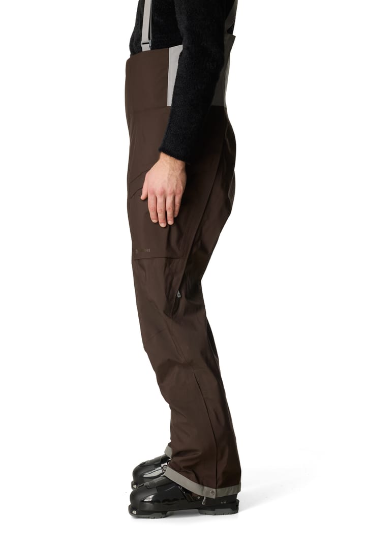 Houdini Men´s Rollercoaster Bib Pants II Brown Illusion Houdini