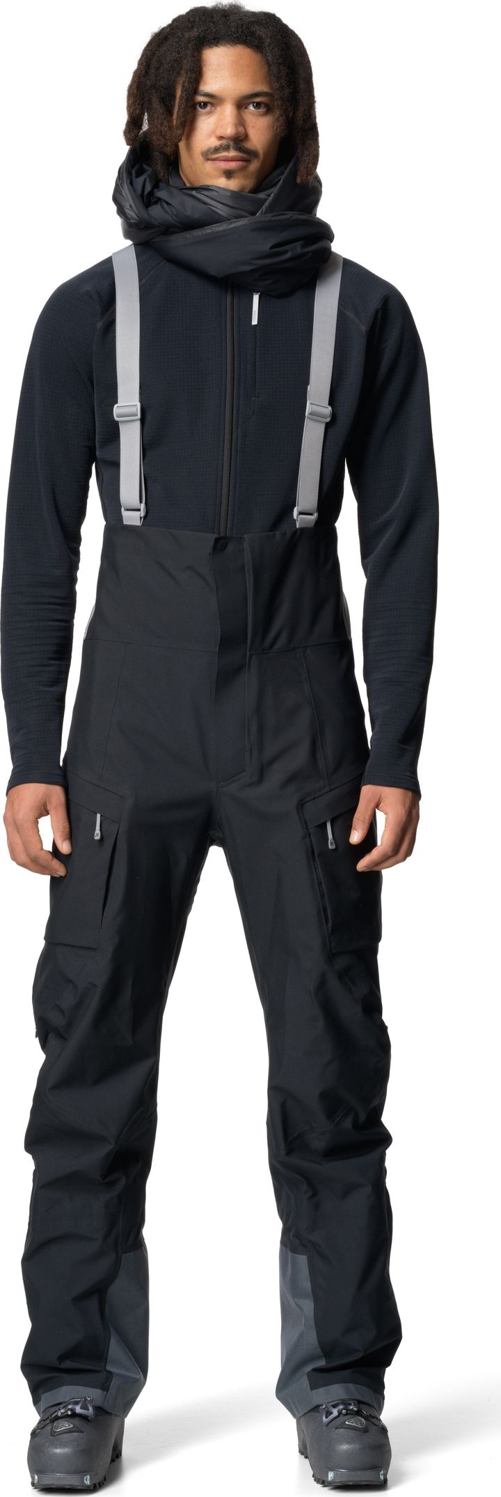 Houdini Men's Rollercoaster Bib Pants True Black Houdini