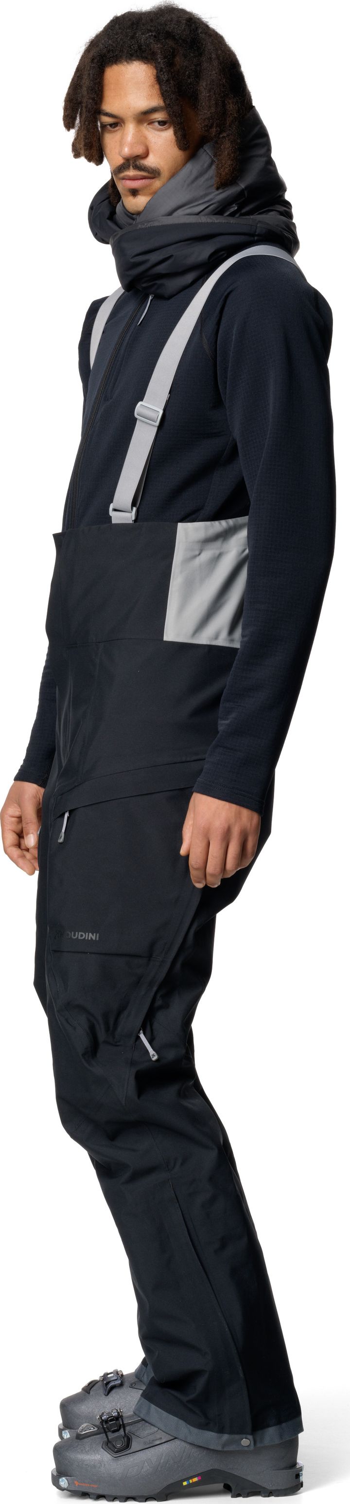 Houdini Men's Rollercoaster Bib Pants True Black Houdini Houdini Men's Rollercoaster Bib Pants True Black Houdini